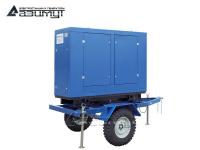 Дизельный генератор Азимут АД-32С-Т400 на шасси в капоте 2 степень